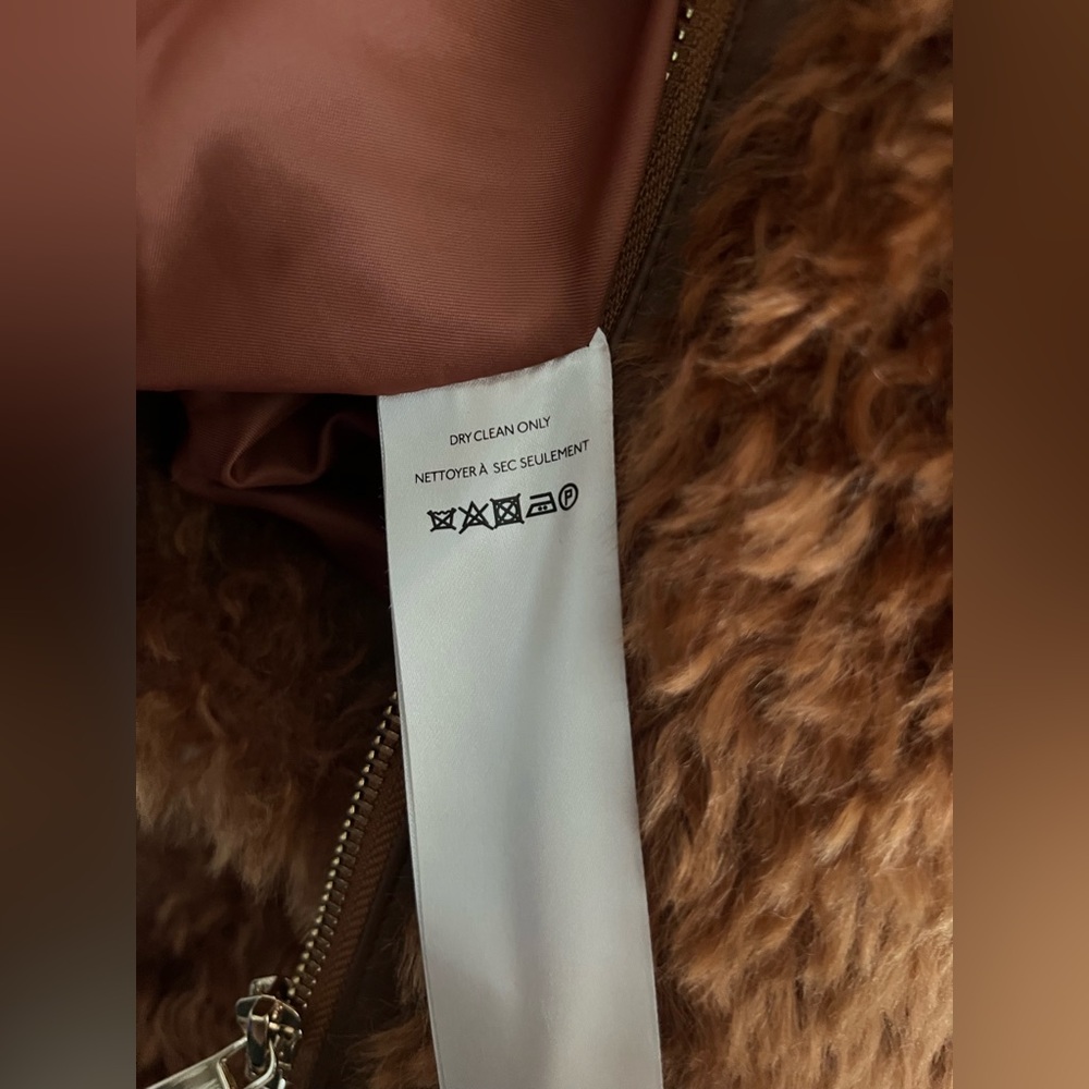 Maeve by Anthropologie Teddy Zip-Up Coat Size XL - Picture 12 of 16